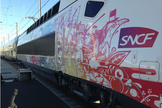 On July 2nd, 2017 opening of a 2h04 speedy option by train between Paris and Bordeaux